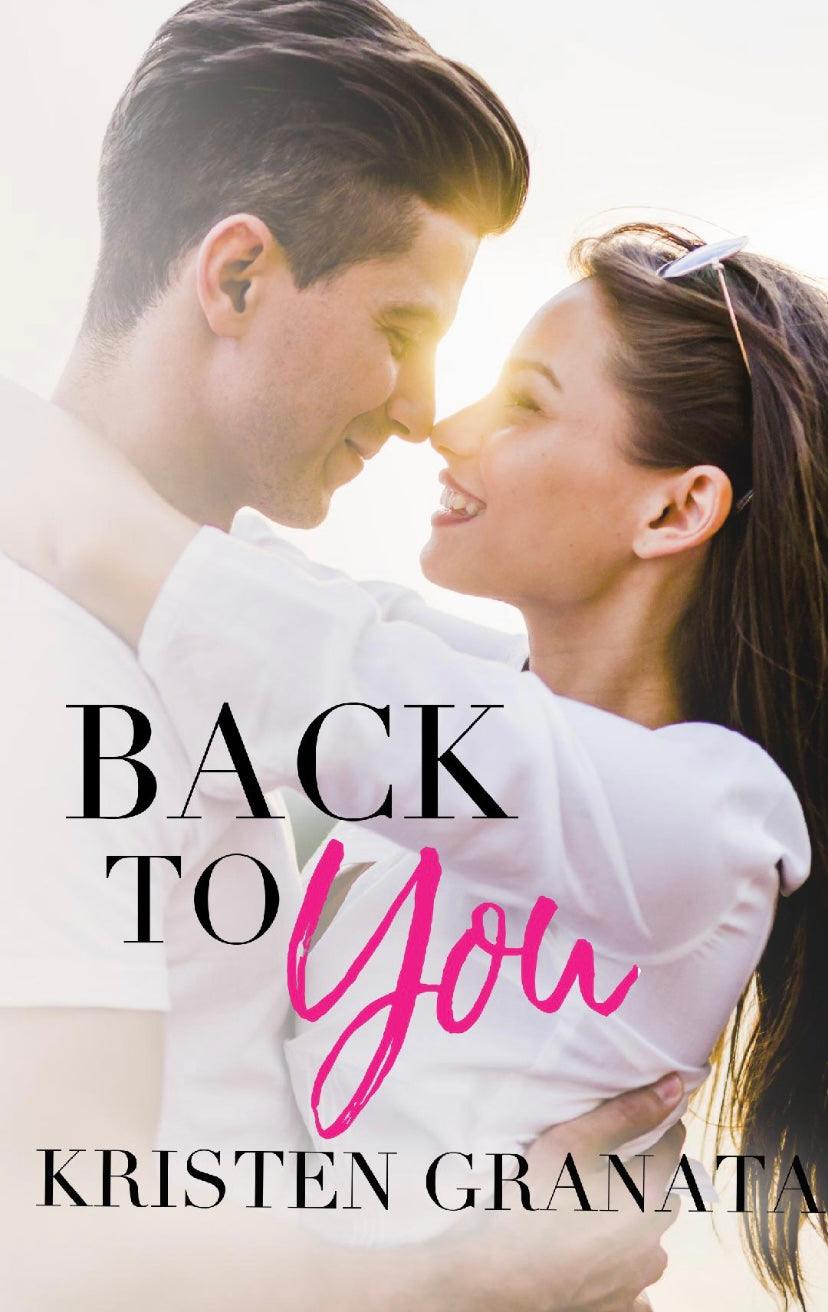 Back to You by Kristen Granata is a standalone second chance romantic comedy. This heartwarming and humorous novel follows a teacher whose first love unexpectedly becomes her coworker, reigniting sparks and chaos.