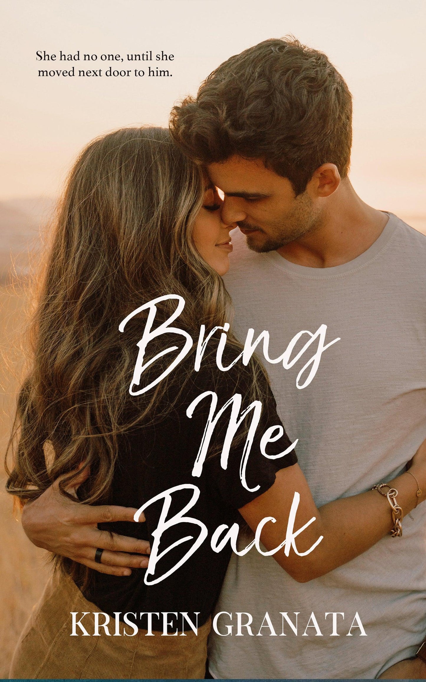 Bring Me Back by Kristen Granata is a contemporary romance about hope, healing, and second chances. Follow Phoenix Bridges, a woman recovering from a suicide attempt, and James Russo, her protective neighbor, as they navigate love and their tragic pasts.