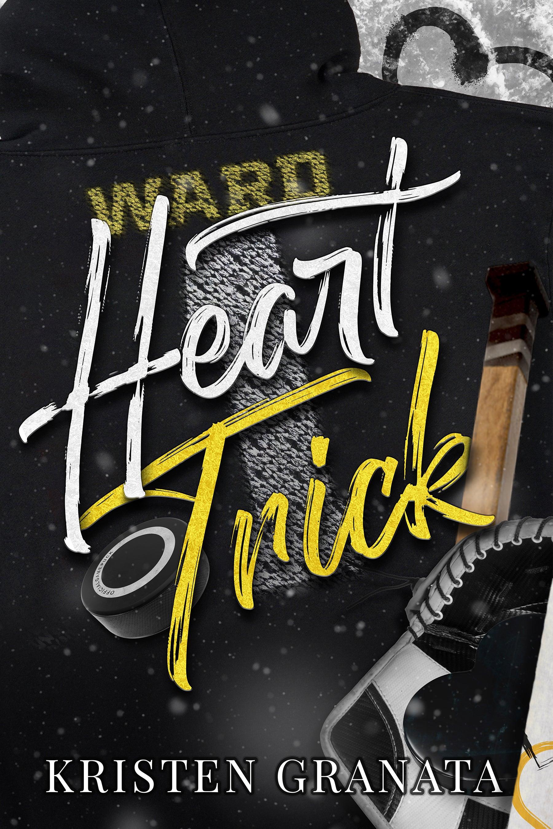 Heart Trick by Kristen Granata is a fake dating hockey romance where a grumpy NHL goalie and his fiery neighbor blur the lines between pretend and passion.