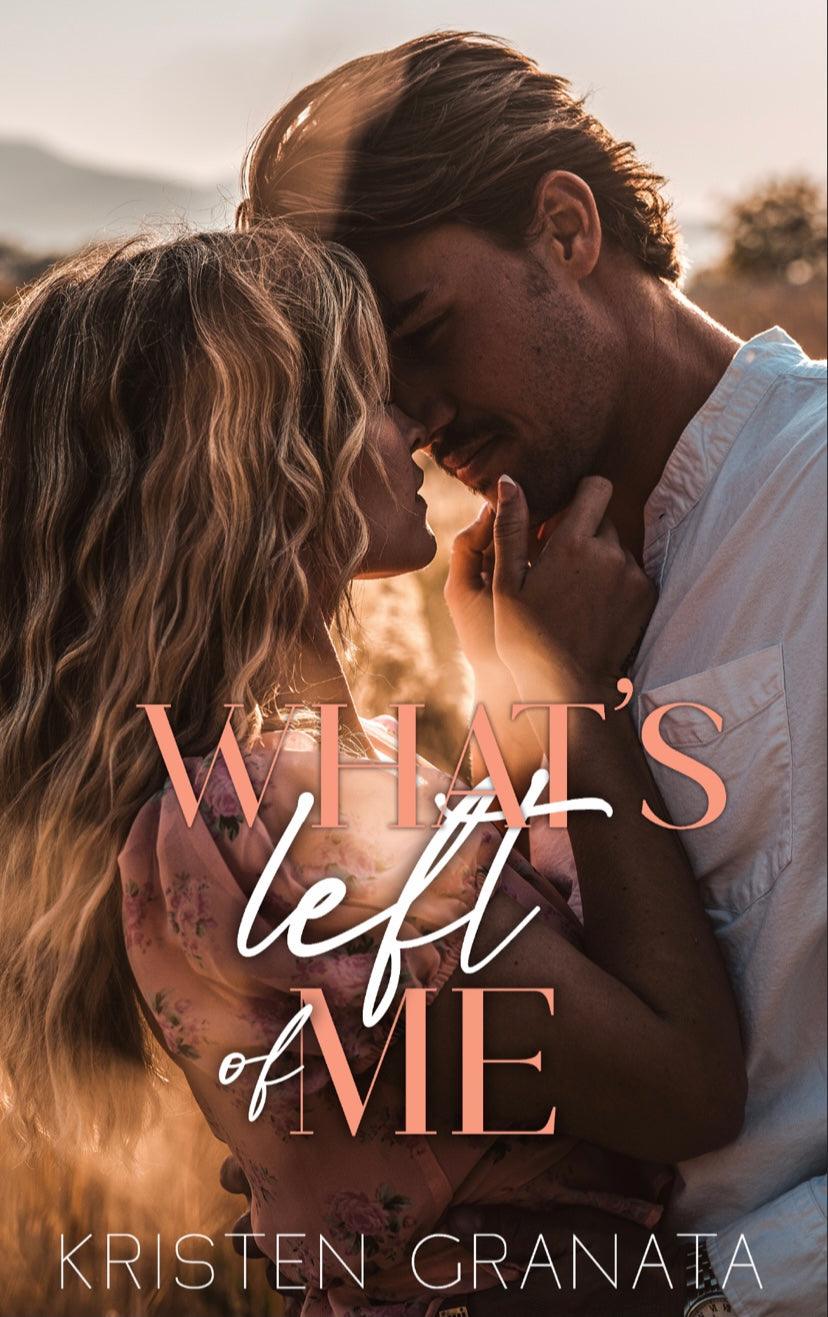 What’s Left of Me by Kristen Granata is a moving contemporary romance about healing, courage, and love between two broken souls fighting their inner demons.